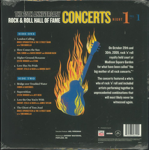 Varios Artistas – The 25th Anniversary Rock & Roll Hall of Fame Concerts Night 1 - Vol. 1 - Imagen 2