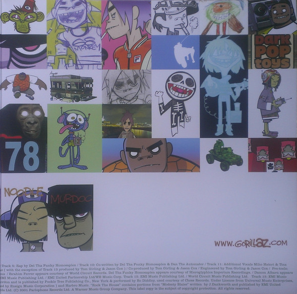 Gorillaz – Gorillaz (2 LP) - Imagen 7