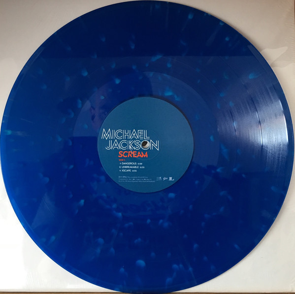 Michael Jackson – Scream (2 LP Glow In The Dark & Blue Translucent Vinyl) - Imagen 3