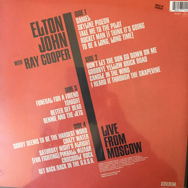 Elton John & Ray Cooper – Live From Moscow - Imagen 4