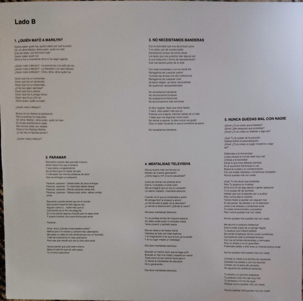 Los Prisioneros – La Voz De Los 80s (Vinilo Rojo) - Imagen 6