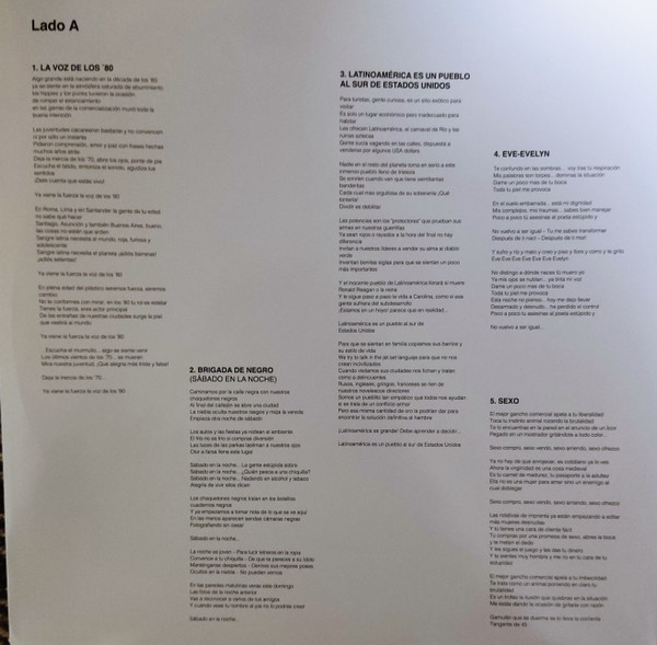 Los Prisioneros – La Voz De Los 80s (Vinilo Rojo) - Imagen 5