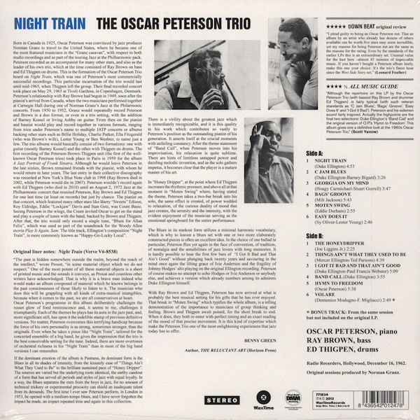 The Oscar Peterson Trio – Night Train - Imagen 2