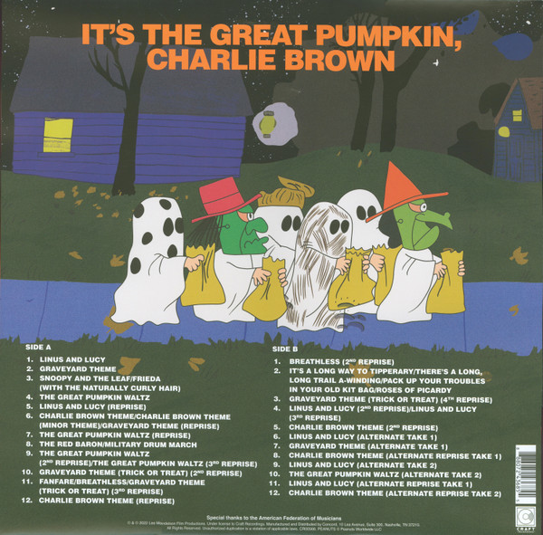 Vince Guaraldi - It's The Great Pumpkin Charlie Brown (Pumpkin shaped orange clear vinyl) - Imagen 3