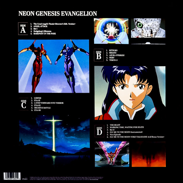 Soundtrack (Shiro Sagisu) – Neon Genesis Evangelion (2 LP Blue Smoke Vinyl) - Imagen 4