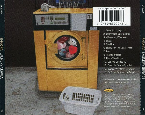 Shakira – Laundry Service (CD) - Imagen 3