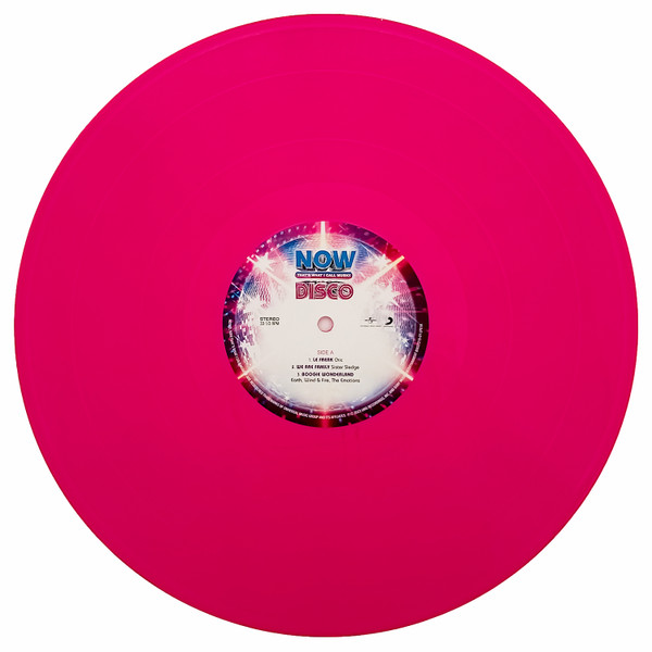 Varios Artistas – Now That's What I Call Music! Disco (2 LP Pink & Blue Vinyl) - Imagen 3