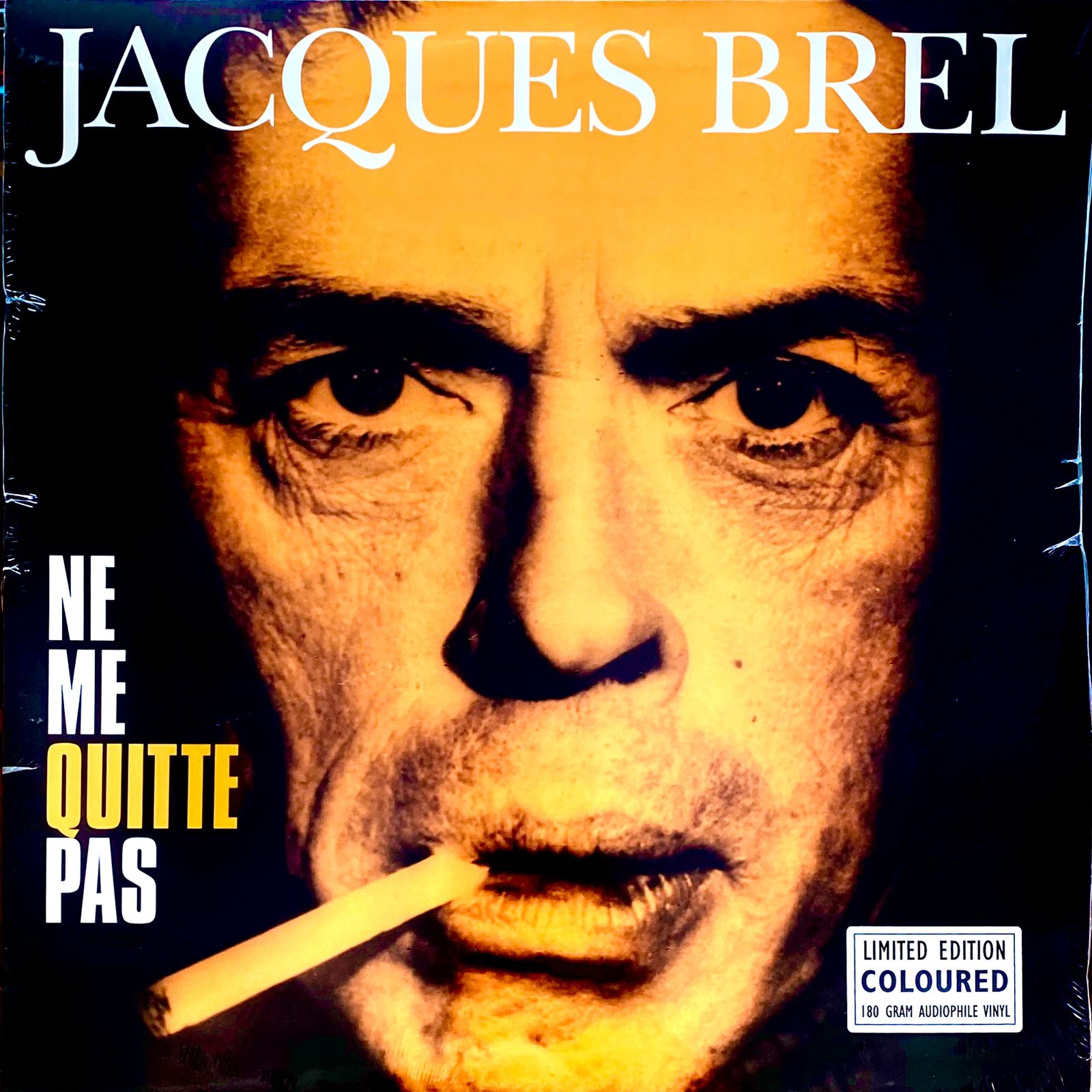 Jacques Brel – Ne Me Quitte Pas: The Best (Orange Vinyl)