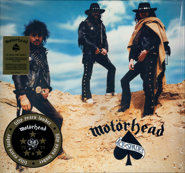 Motorhead – Ace Of Spades (50th Anniversary Half-Speed Master Blue & White Vinyl)