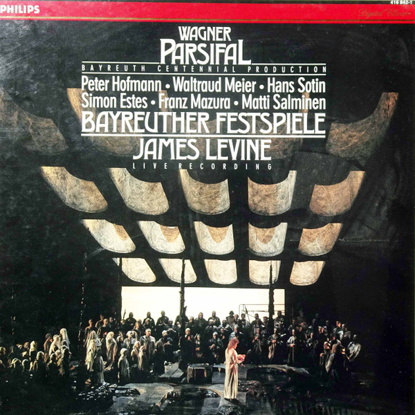 Wagner Parsifal - Peter Hofmann, Waltraud Meier, Hans Sotin, Simon Estes, Franz Mazura, Matti Salminen, James Levine - Bayreuther Festspiele - Bayreuth Centennial Production (época)