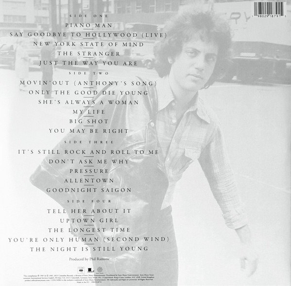 Billy Joel - Greatest Hits Volume I & II (2 LP) - Imagen 5