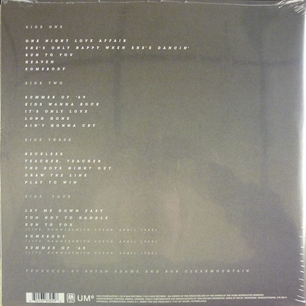 Bryan Adams - Reckless (Deluxe Edition 2 LP) - Imagen 2