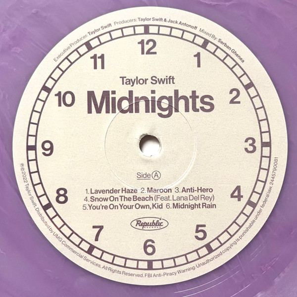 Taylor Swift - Midnights (Lavender Marbled) - Imagen 5