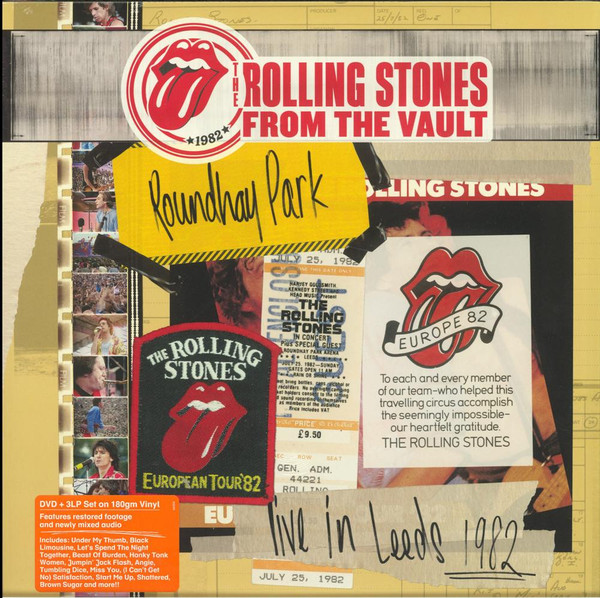 The Rolling Stones - From the Vault: Live in Leeds 1982 (3 LP + DVD)