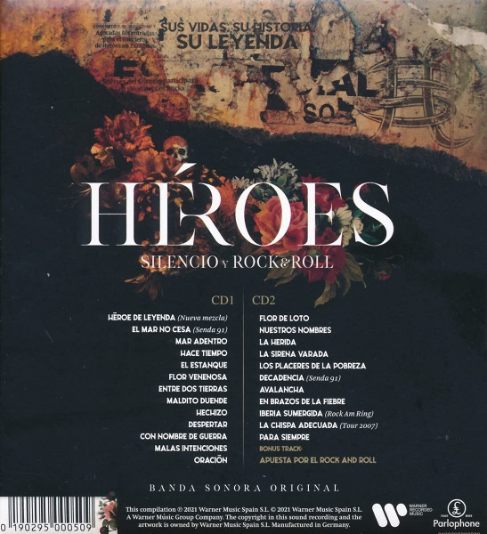 Heroes Del Silencio – Heroes: Silencio Y Rock & Roll (2 CD) - Imagen 2