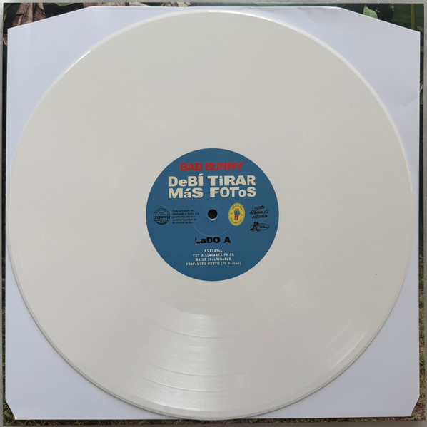 Bad Bunny - Debi Tirar Mas Fotos (2 LP white vinyl) - Imagen 4