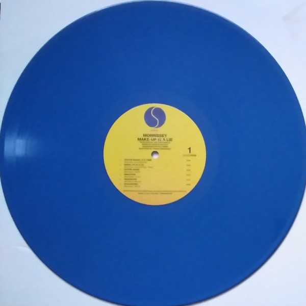Morrissey - Make-Up is a Lie (blue vinyl) - Imagen 3