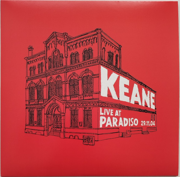 Keane - Live At Paradiso 29.11.(2 LP Red And White Vinyl)