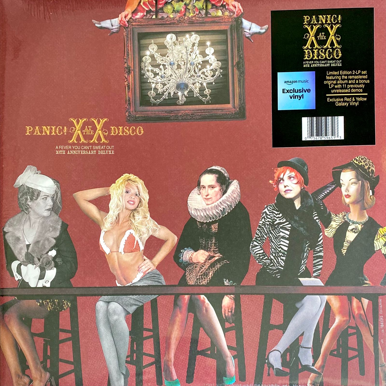 Panic! At The Disco - A Fever You Can't Sweat Out (20th Anniversary 2 LP Red and Yellow Galaxy Vinyl)