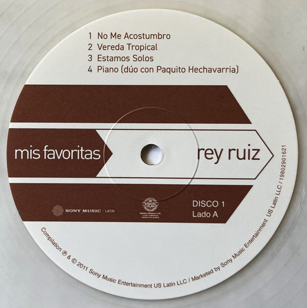 Rey Ruiz - Mis Favoritas (milky clear vinyl) - Imagen 5