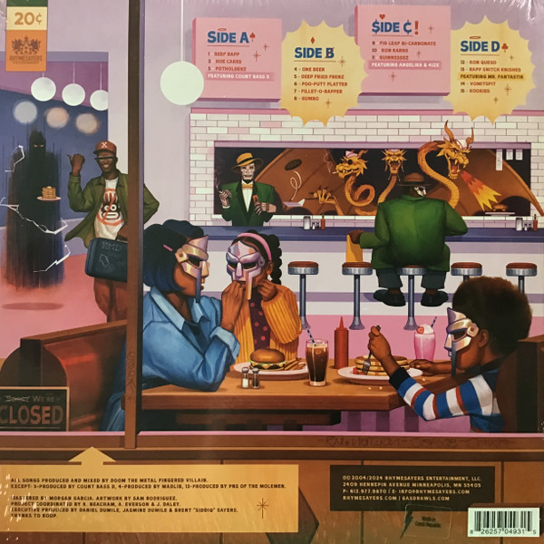 MF Doom - Mm..Food? (20th Anniversary 2 LP) - Imagen 3
