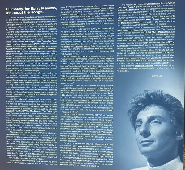 Barry Manilow - Ultimate Manilow (2 LP) - Imagen 4