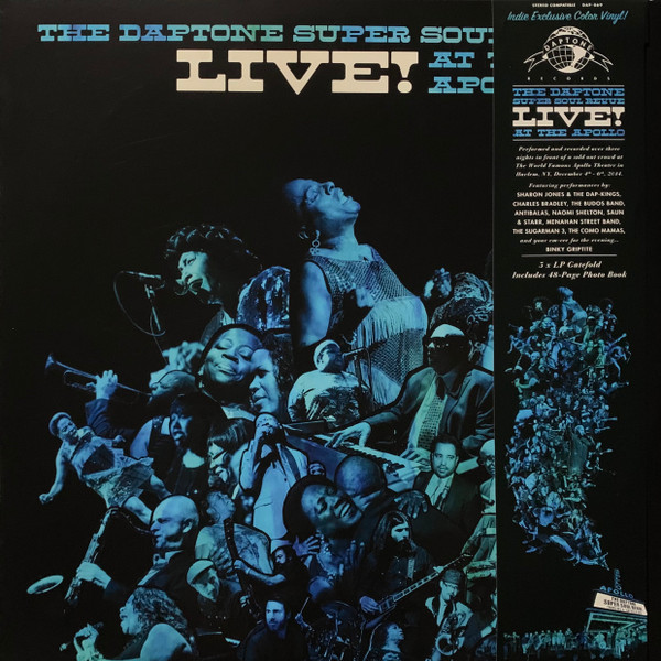 Varios Artistas - The Daptone Super Soul Revue Live! At The Apollo (3 LP light blue vinyl)