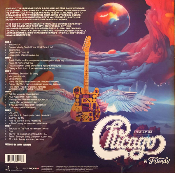 Chicago - Chicago & Friends: Live at 55 (3 LP) - Imagen 3