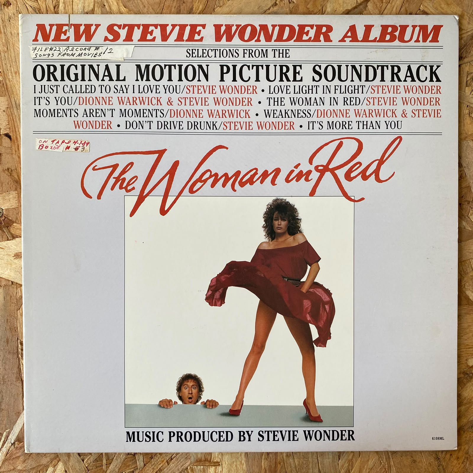 Stevie Wonder - Soundtrack The Woman In Red (Época, USA)