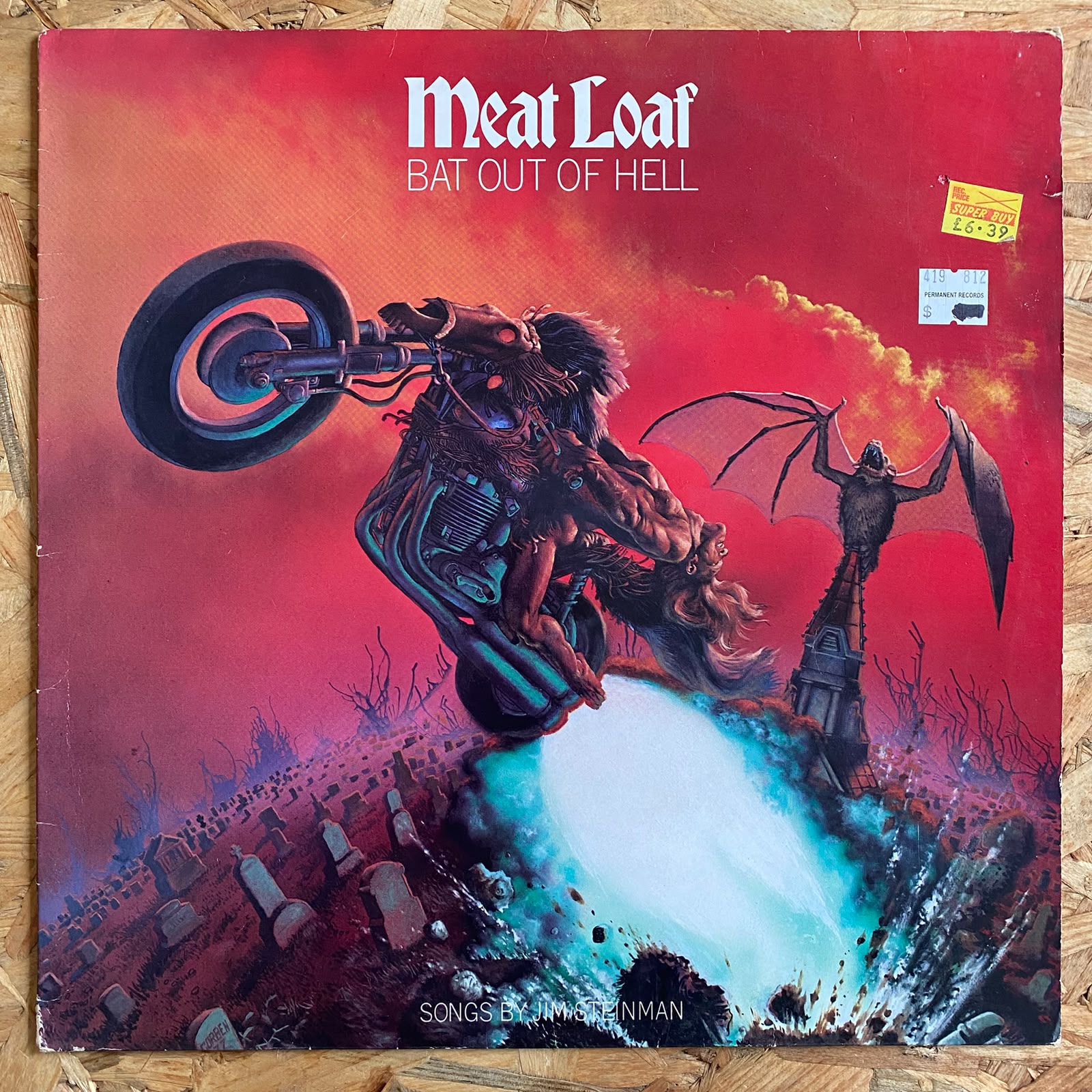 Meat Loaf – Bat Out Of Hell (Época, UK)