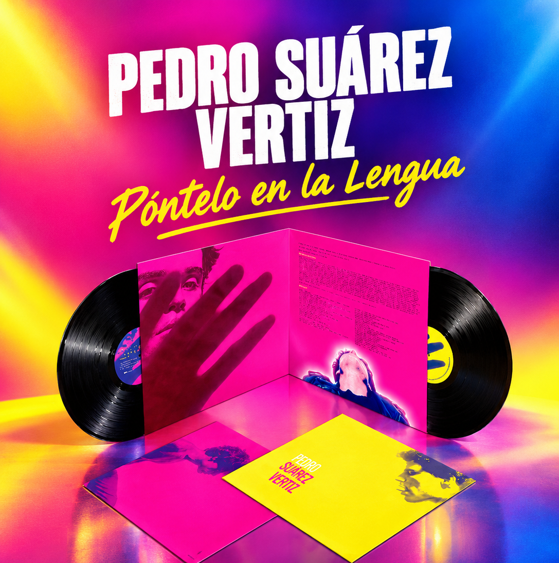 PREVENTA Pedro Suárez Vértiz - Póntelo En La Lengua (2 LP) - Imagen 3