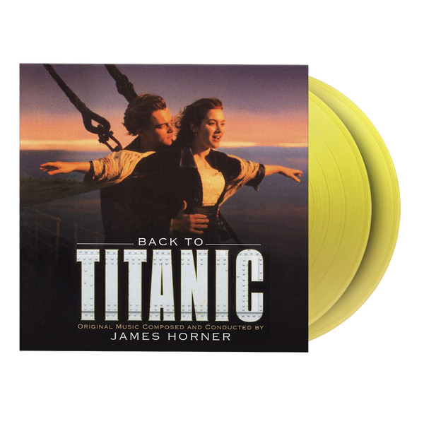 James Horner - Soundtrack Titanic (2 LP yellow vinyl) - Imagen 3