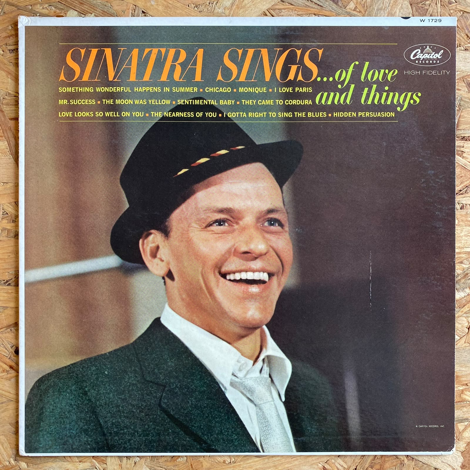 Frank Sinatra - Sinatra Sings...Of Love And Things (Época, USA)